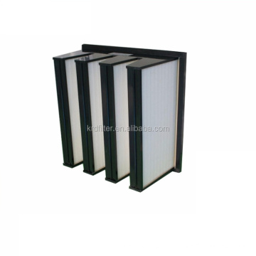 Customized professional V shaped pleated air filter air conditioning filter